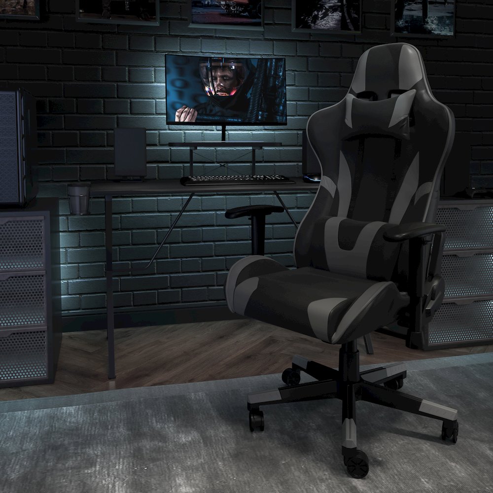 X30 Gaming Chair Racing Office Computer Chair with Back. Picture 2