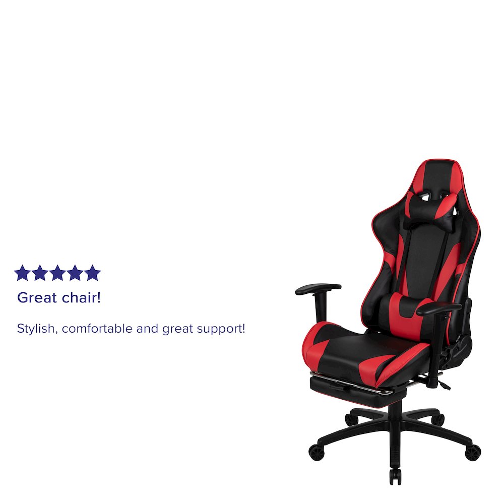 X30 Gaming Chair Racing Office Computer Chair with Fully Back. Picture 4