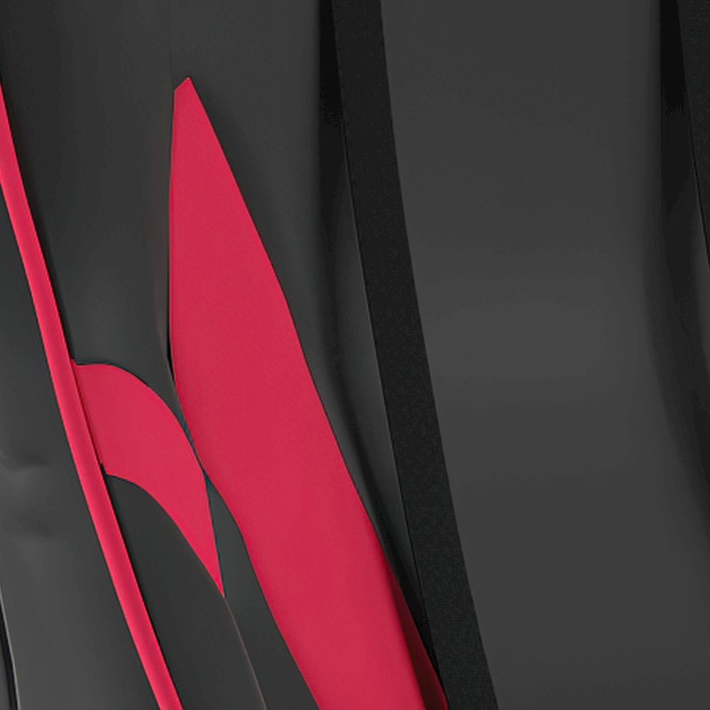 X30 Gaming Chair Racing Computer Chair with Back, Slide-Out Footrest, in Red. Picture 9