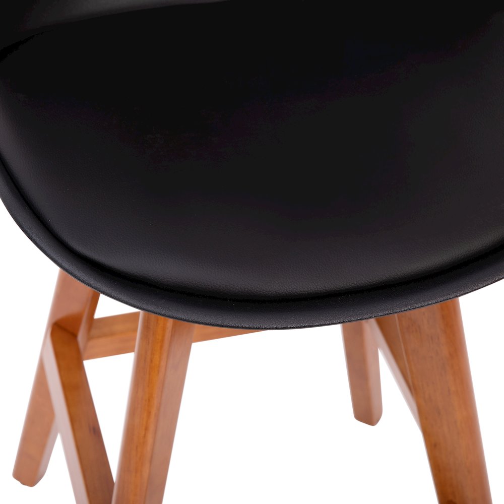 Set of 2 Counter Stools - 27 Inch Counter Stools - Wood Frame. Picture 10