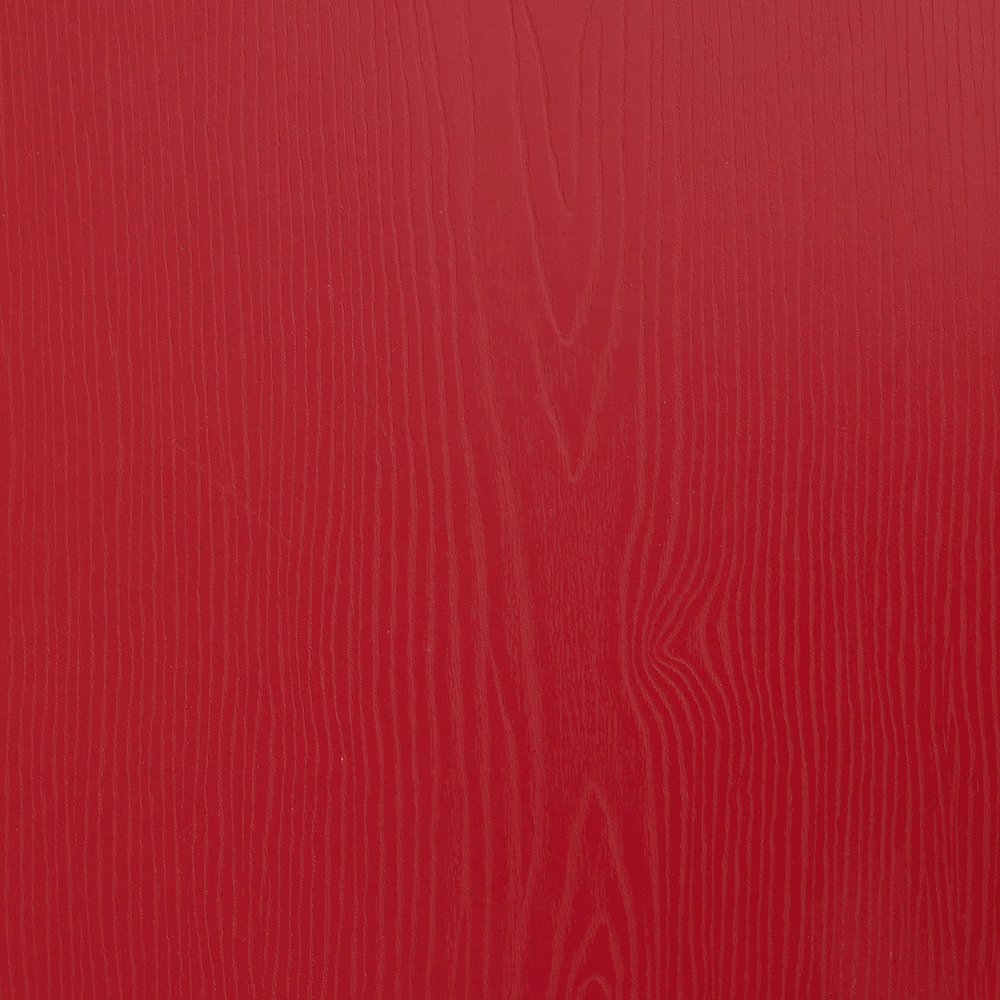 30" High Red Metal Indoor-Outdoor Barstool with Red Poly Resin Wood Seat. Picture 12