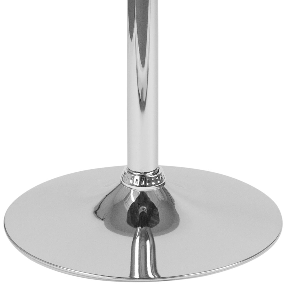 23.5'' Round Pine Wood Table (Adjustable Range 26.25'' - 35.5''). Picture 7