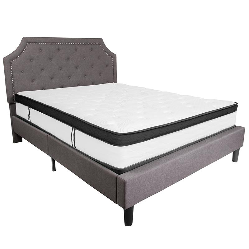 Capri Comfortable Sleep 12 Inch CertiPUR-US Certified Memory Foam & Pocket Spring Mattress, Queen Mattress in a Box. Picture 4