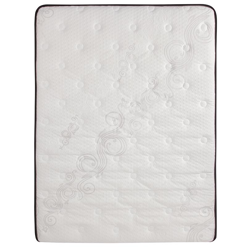 Capri Comfortable Sleep 12 Inch CertiPUR-US Certified Memory Foam & Pocket Spring Mattress, Queen Mattress in a Box. Picture 8
