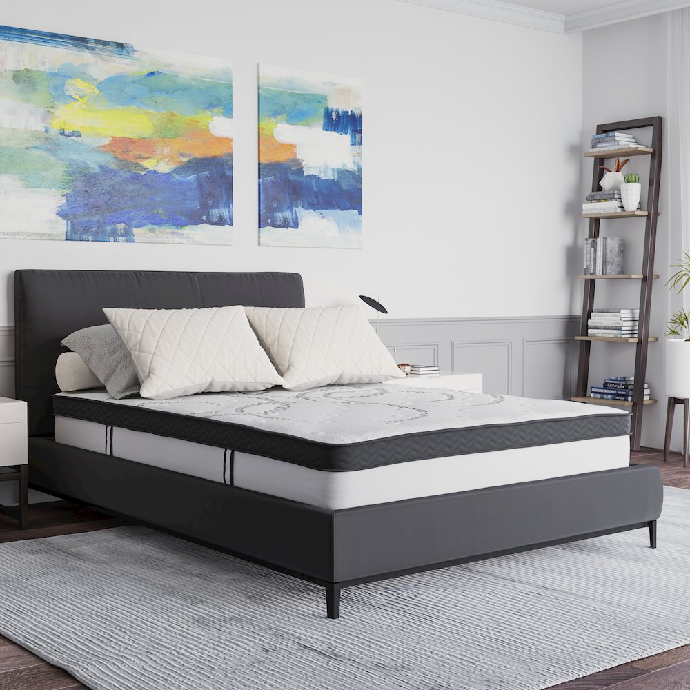 10 Inch Hybrid Pocket Spring Mattress, Full Mattress in a Box. Picture 13