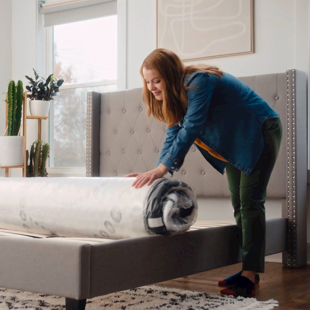 12 Inch Hybrid Pocket Spring Mattress, Twin Mattress in a Box. Picture 2