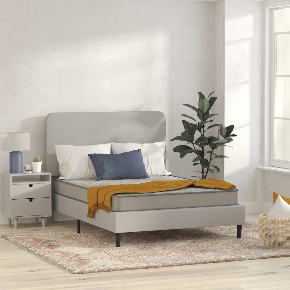 6 Inch CertiPUR-US Certified Spring Mattress, Full Mattress in a Box. Picture 2