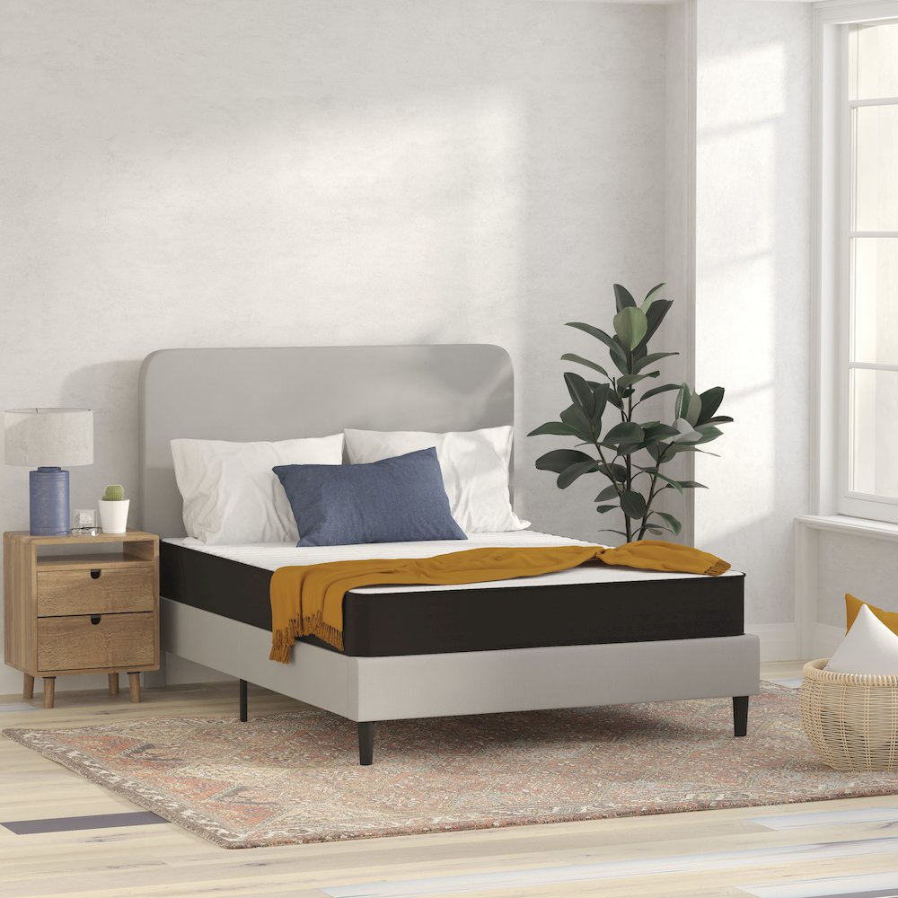 8 Inch Foam and Innerspring Hybrid Mattress, Full Mattress in a Box. Picture 2
