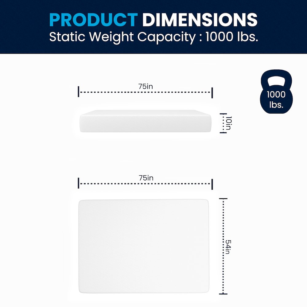 Green Tea Cooling Gel 4-Layer Memory Foam 10" Full Mattress, Washable Cover. Picture 11
