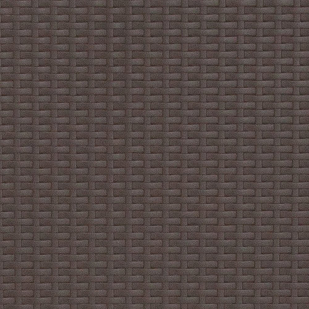 1.95-Foot Square Brown Rattan Plastic Folding Table. Picture 12