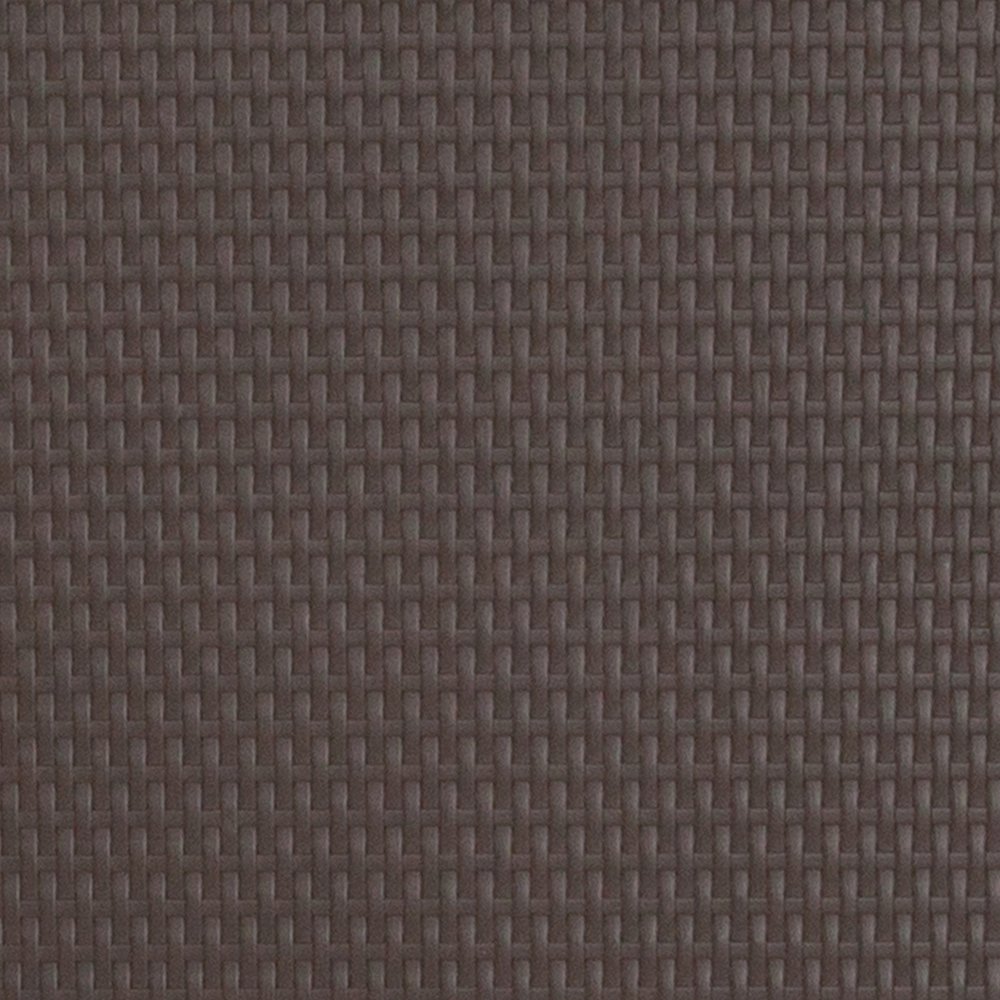 2.6-Foot Round Brown Rattan Plastic Folding Table. Picture 11