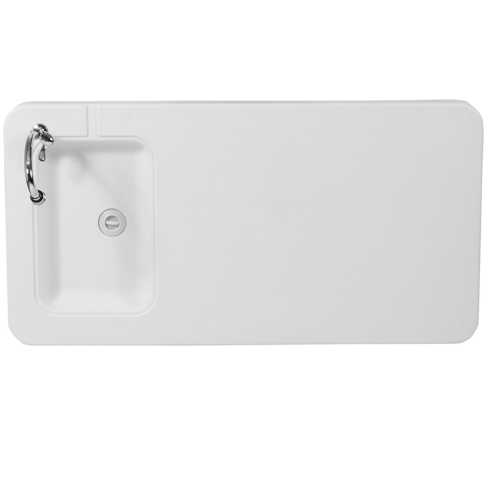 4-Foot Portable Fish Cleaning Table / Outdoor Camping Table and Sink. Picture 10