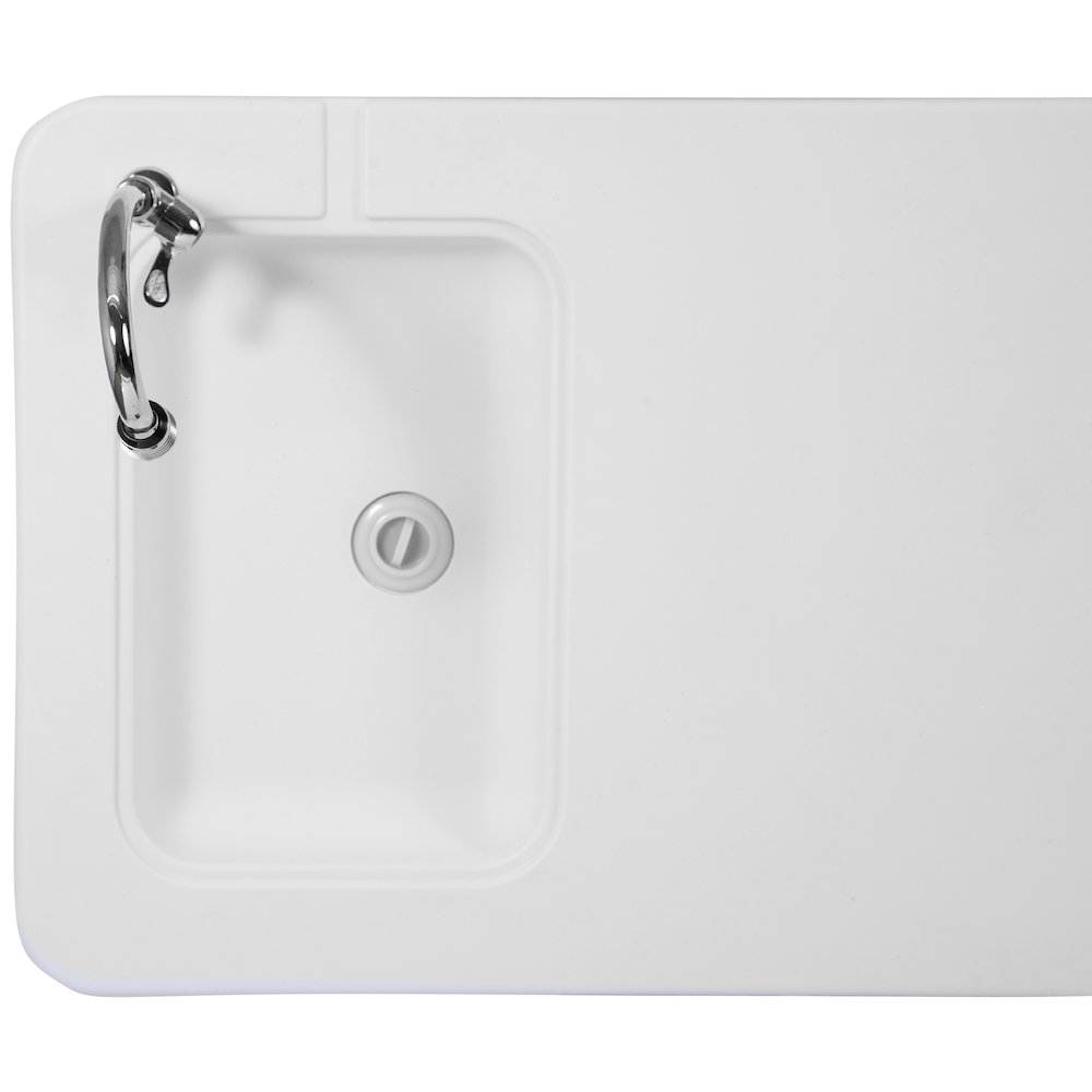 4-Foot Portable Fish Cleaning Table / Outdoor Camping Table and Sink. Picture 13