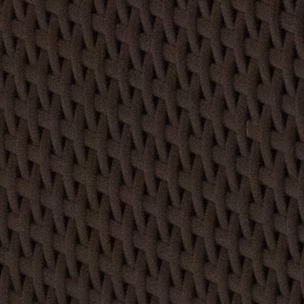 Chocolate Brown Faux Rattan Coffee Table. Picture 8