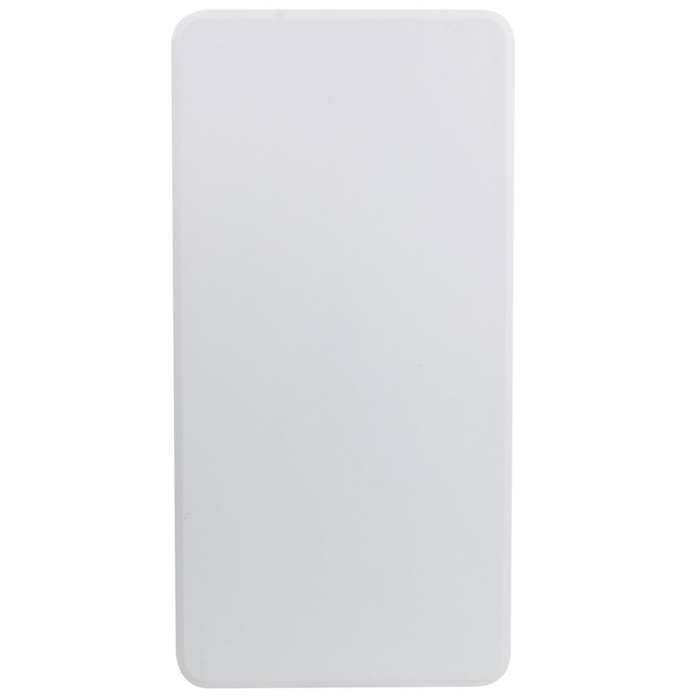 4-Foot Granite White Plastic Folding Table. Picture 8