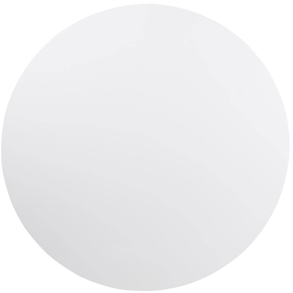 5-Foot Round Granite White Plastic Folding-Table. Picture 4