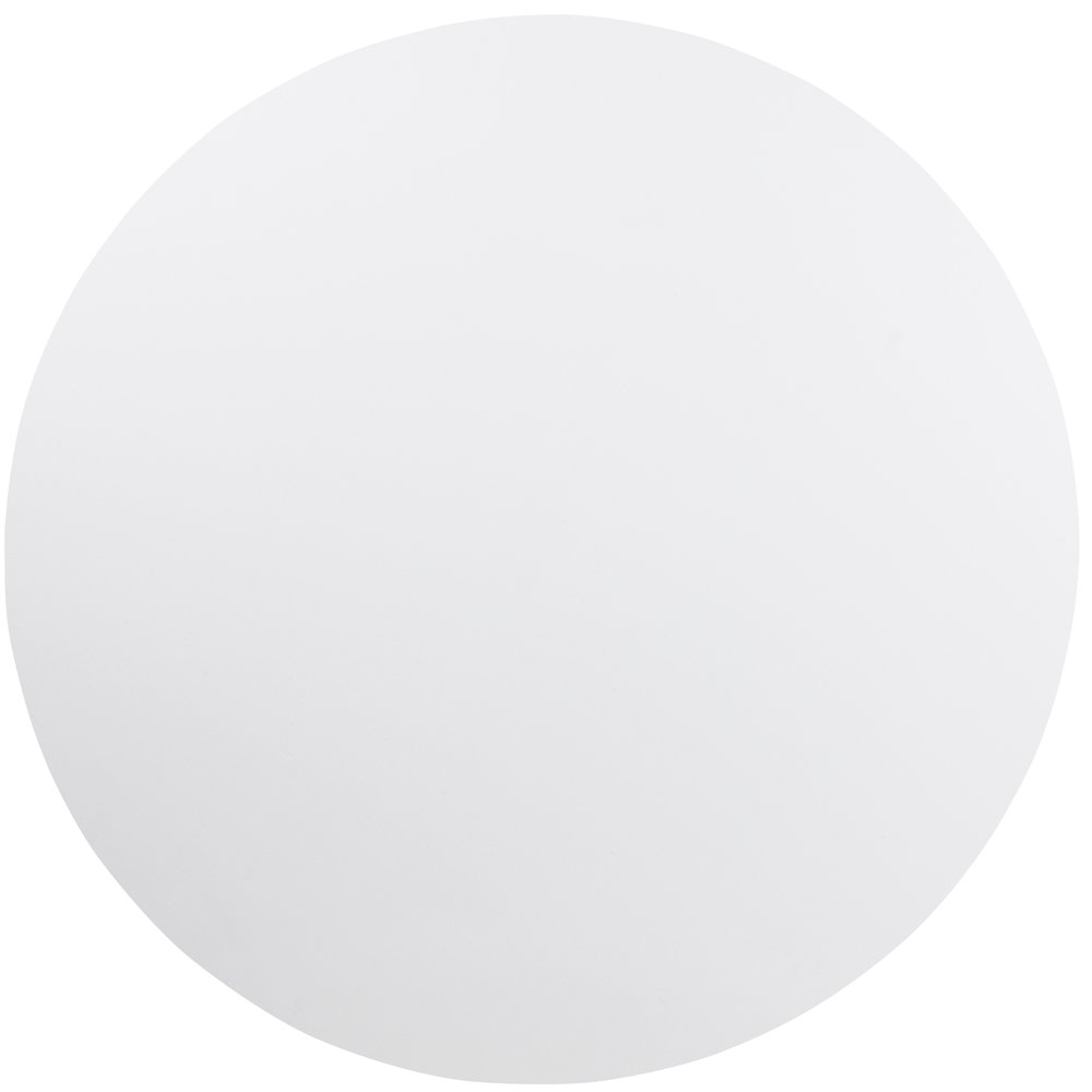 5-Foot Round Granite White Plastic Folding Table. Picture 2