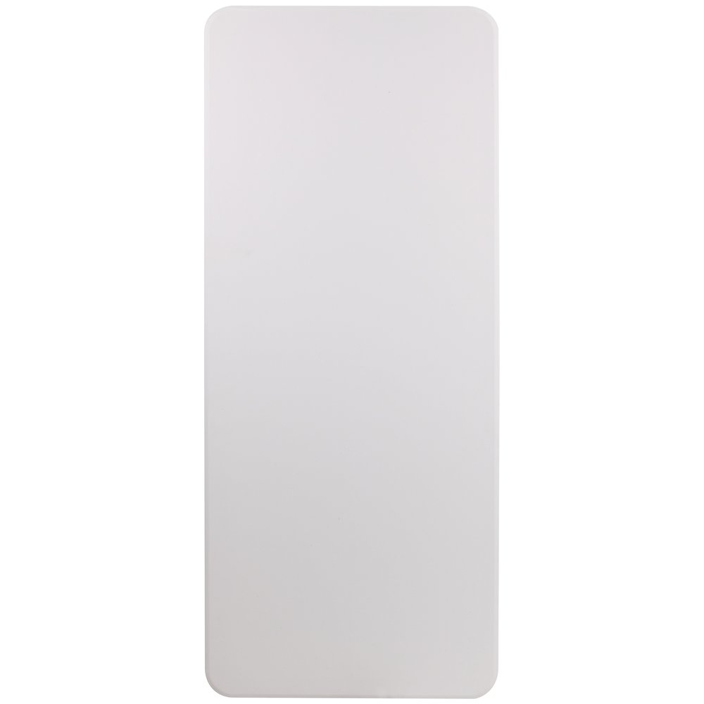 6Foot Granite White Plastic Folding Table. Picture 4