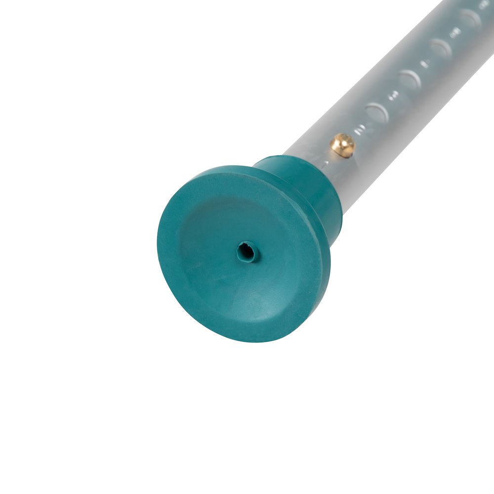 300 Lb. Capacity, Adjustable Teal Bath, Shower Chair with Non-slip Feet. Picture 15