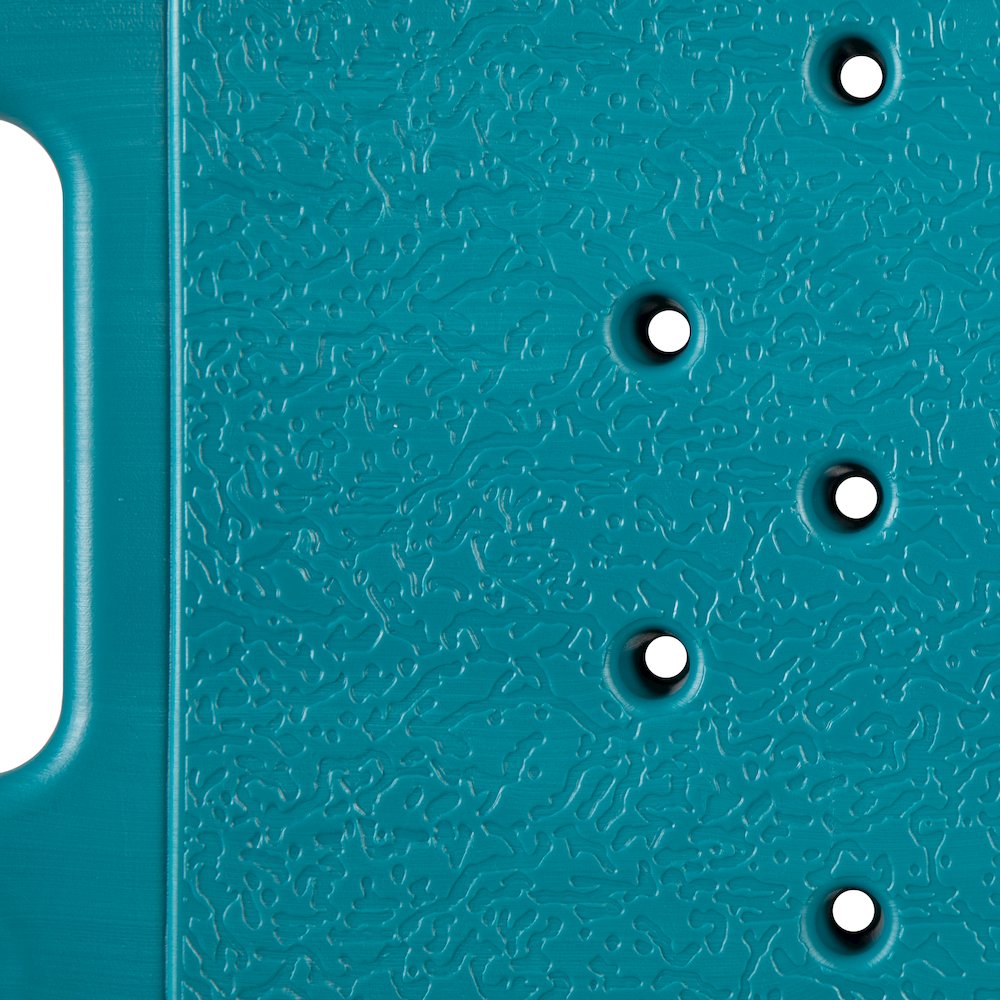 300 Lb. Capacity, Adjustable Teal Bath, Shower Chair with Non-slip Feet. Picture 16