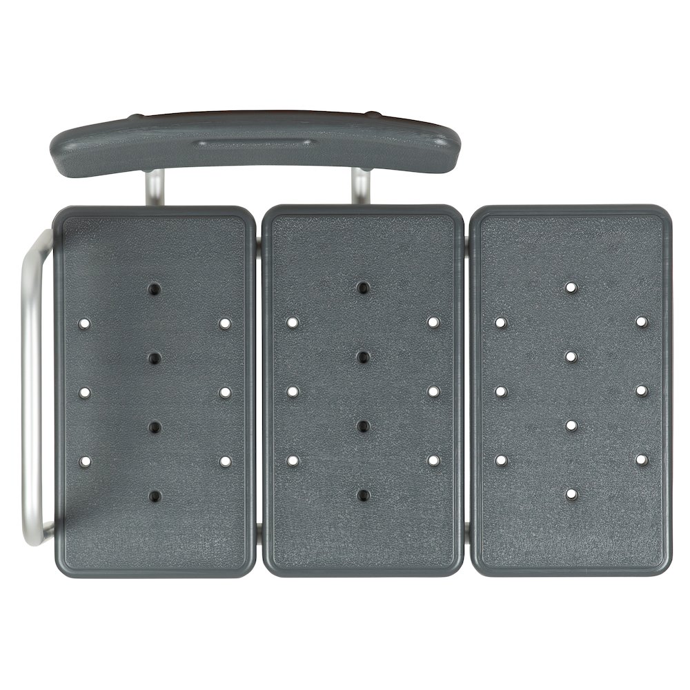 300 Lb. Capacity Adjustable Gray Bath & Shower Transfer Bench and Side Arm. Picture 15
