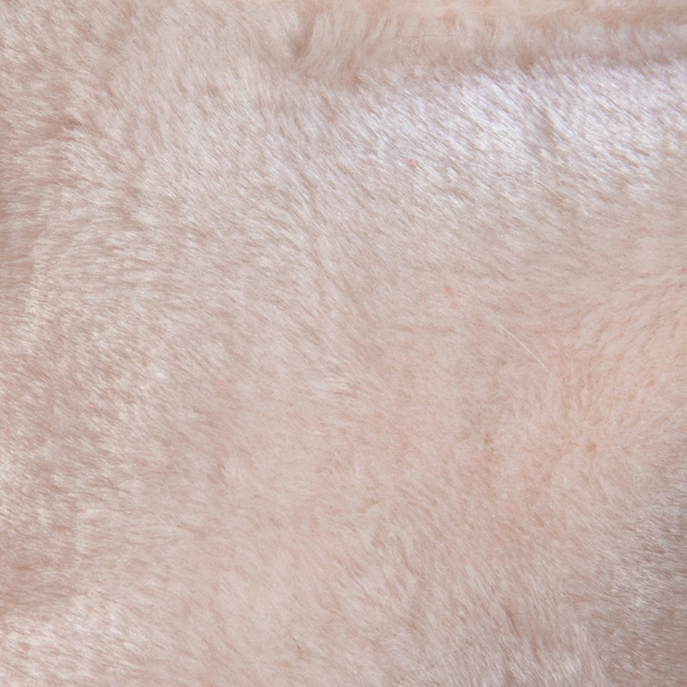 Duncan Oversized Blush Furry Refillable Bean Bag Chair for All Ages. Picture 9