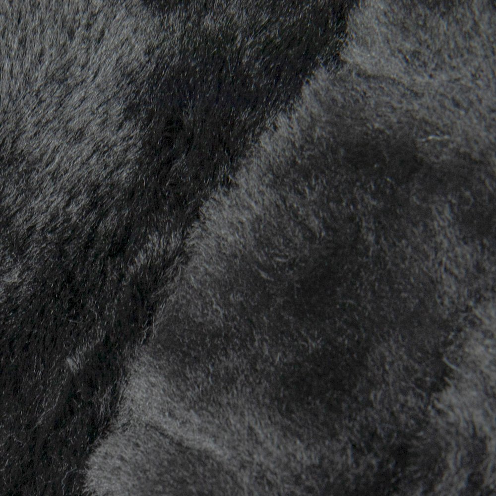 Dillon Small Black Furry Refillable Bean Bag Chair for Kids and Teens. Picture 9