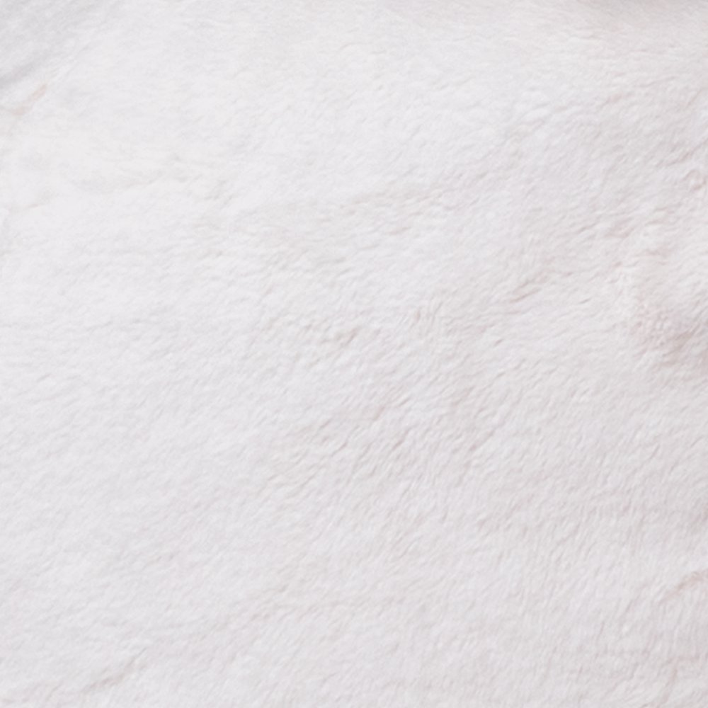Small White Furry Refillable Bean Bag Chair for Kids and Teens. Picture 13