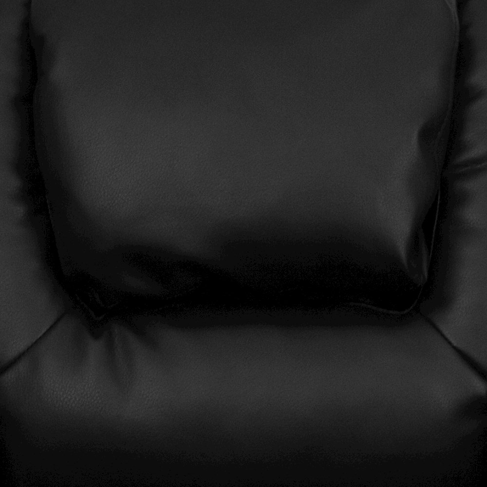 Contemporary Black LeatherSoft Kids Recliner with Cup Holder and Headrest. Picture 11