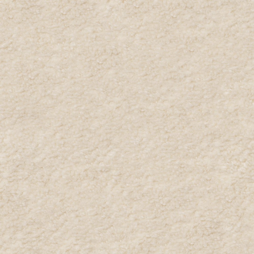 Padded Armless Faux Shearling Accent Chair with Beechwood Legs in Off-White. Picture 10