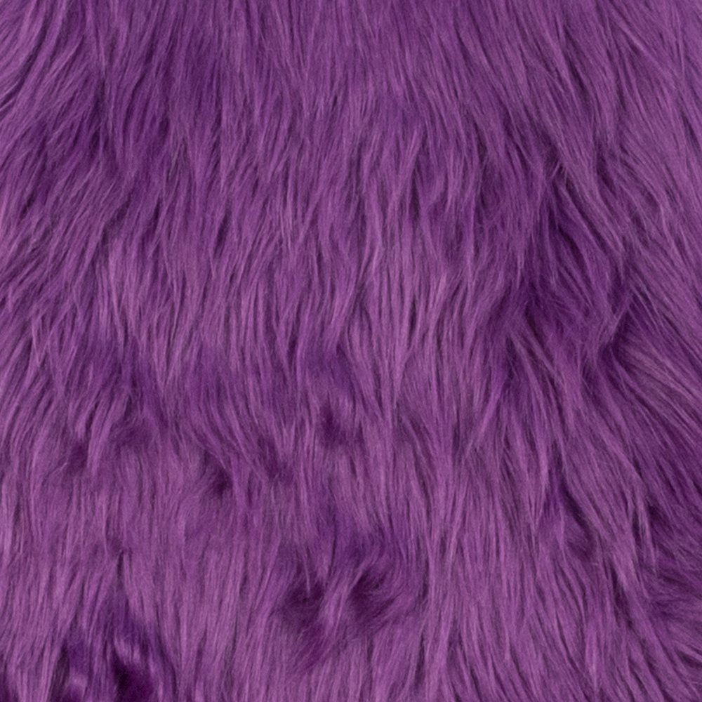 Shaggy Dog Purple Accent Chair. Picture 12