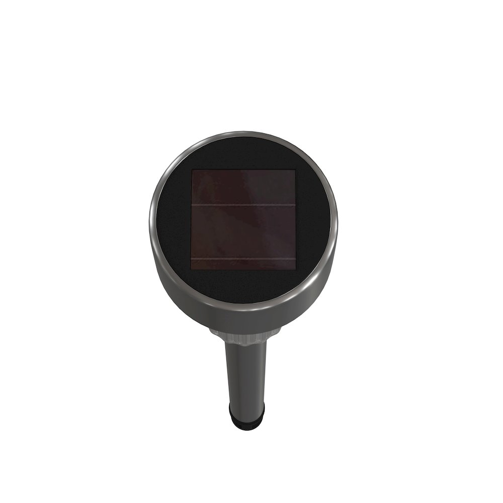 12 Pack Stainless Steel LED Solar Lights, Weather Resistant Solar Powered Lights. Picture 9