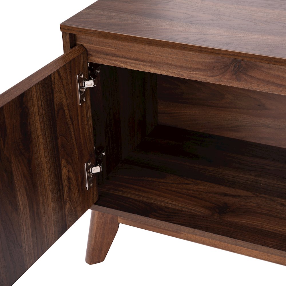 TV Stand in Walnut for up to 64 in TV's - 60 in Media Center. Picture 9