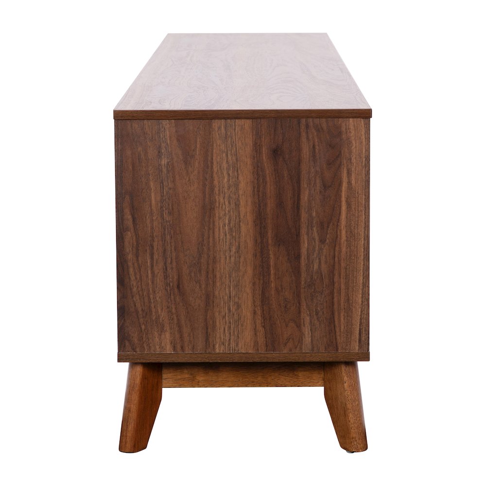 TV Stand in Walnut for 65+ in TV's - 70 in Media Center. Picture 10