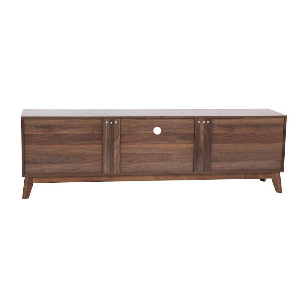 TV Stand in Walnut for 65+ in TV's - 70 in Media Center. Picture 8