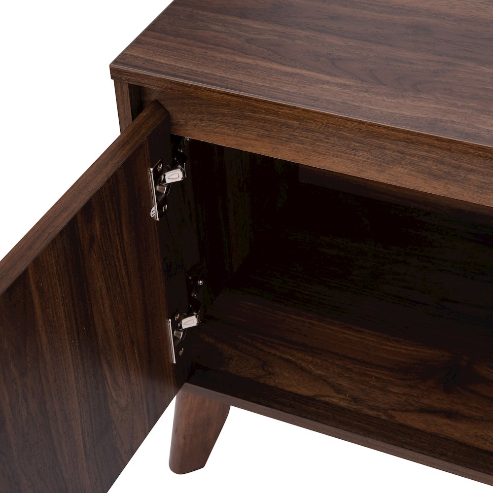TV Stand in Walnut for 65+ in TV's - 70 in Media Center. Picture 9