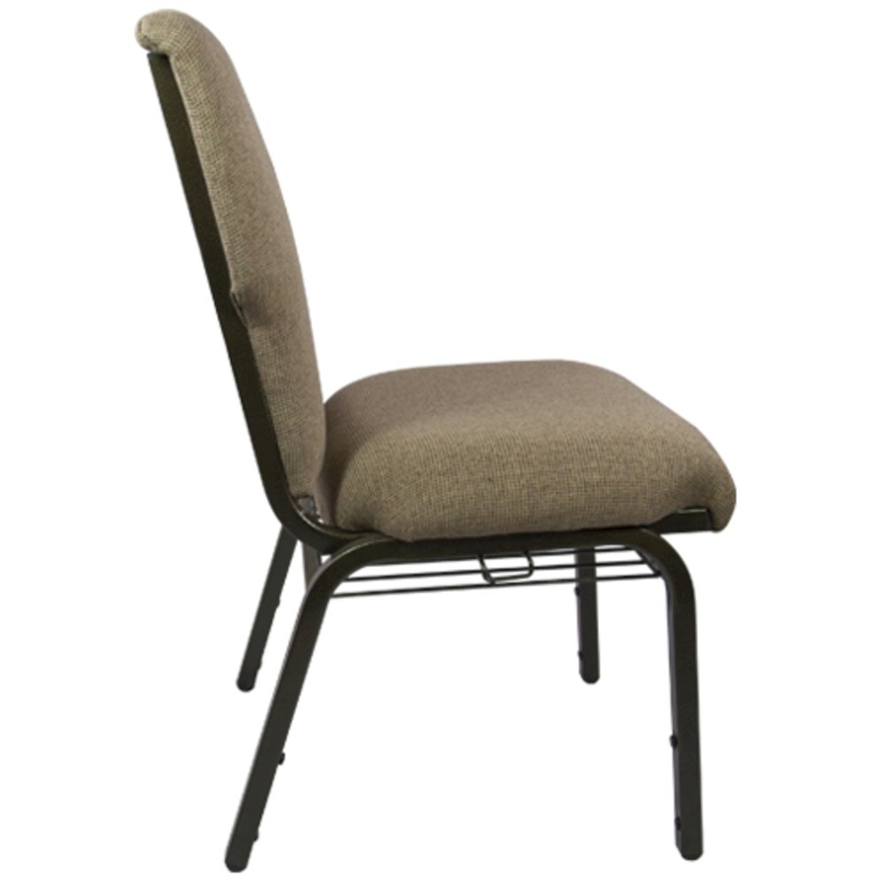 Mixed Tan Discount Church Chair - 21 in. Wide. Picture 3