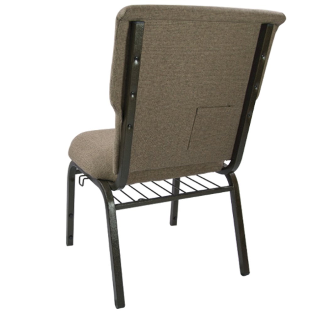 Mixed Tan Discount Church Chair - 21 in. Wide. Picture 1