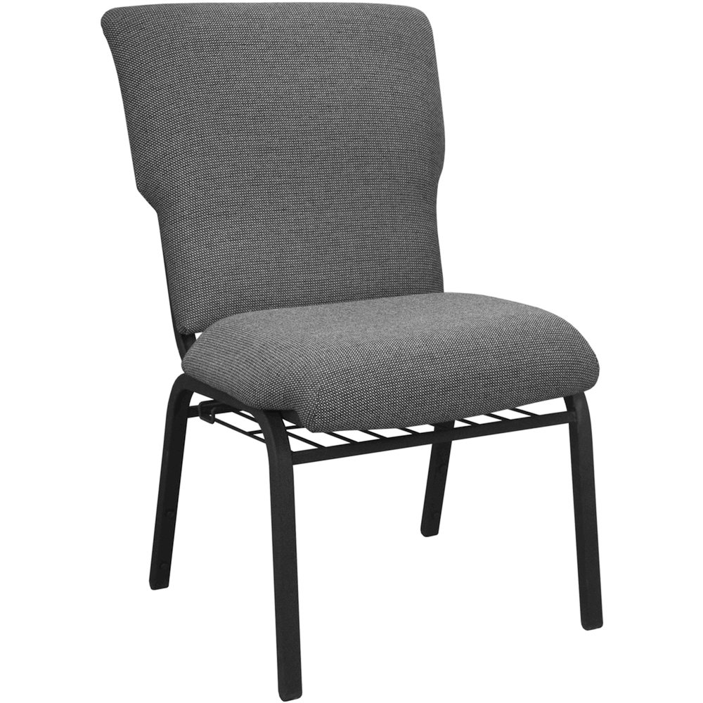 Black Marble Discount Church Chair - 21 in. Wide. Picture 1