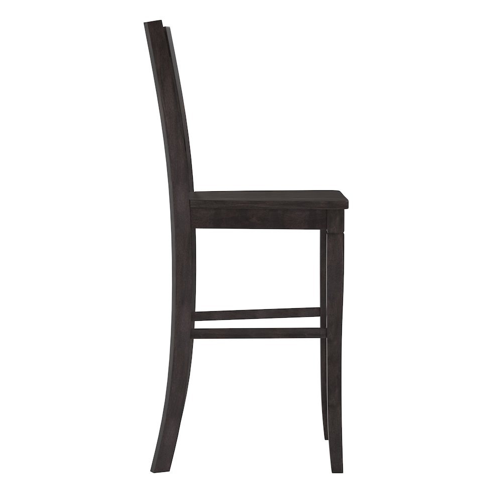 Set of 2 Modern Farmhouse Style Commercial Grade Bar Height Stools. Picture 10