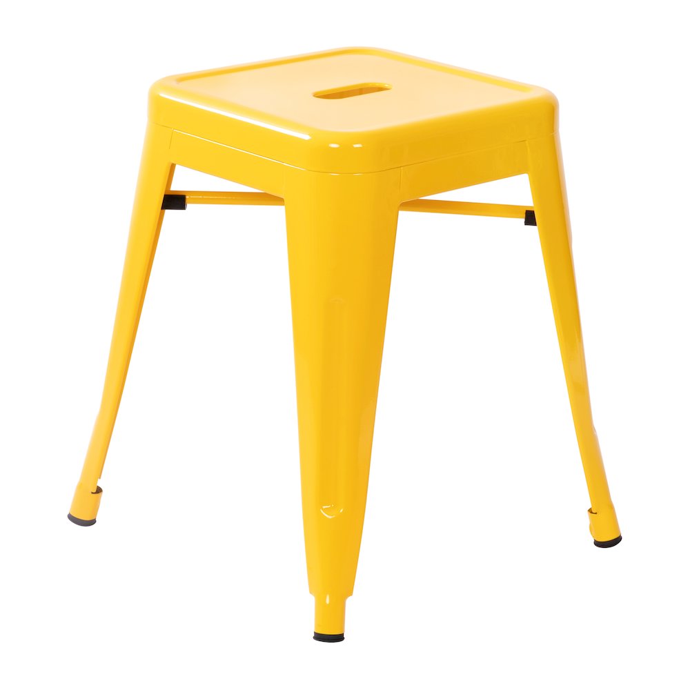 Set of 4 Space Saving 18 Inch Indoor Dining Stool for home or business use. Picture 10