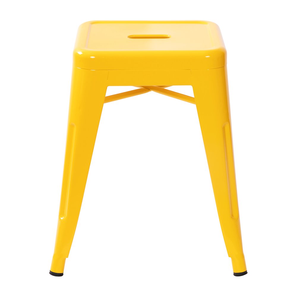 Set of 4 Space Saving 18 Inch Indoor Dining Stool for home or business use. Picture 11
