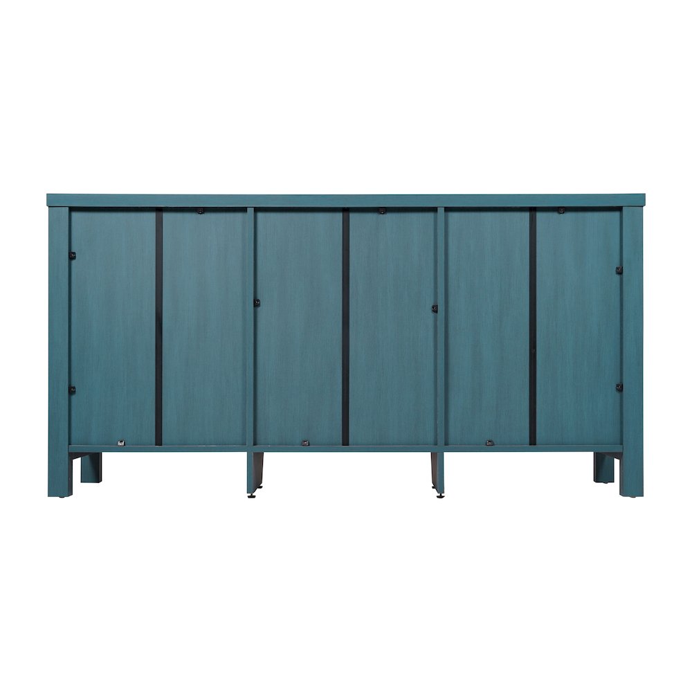 59 Inch Modern Kitchen and Dining Room Buffet Sideboard Storage Cabinet. Picture 7