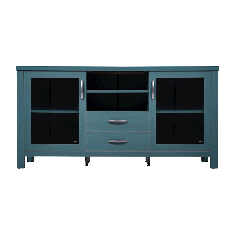 59 Inch Modern Kitchen and Dining Room Buffet Sideboard Storage Cabinet. Picture 10