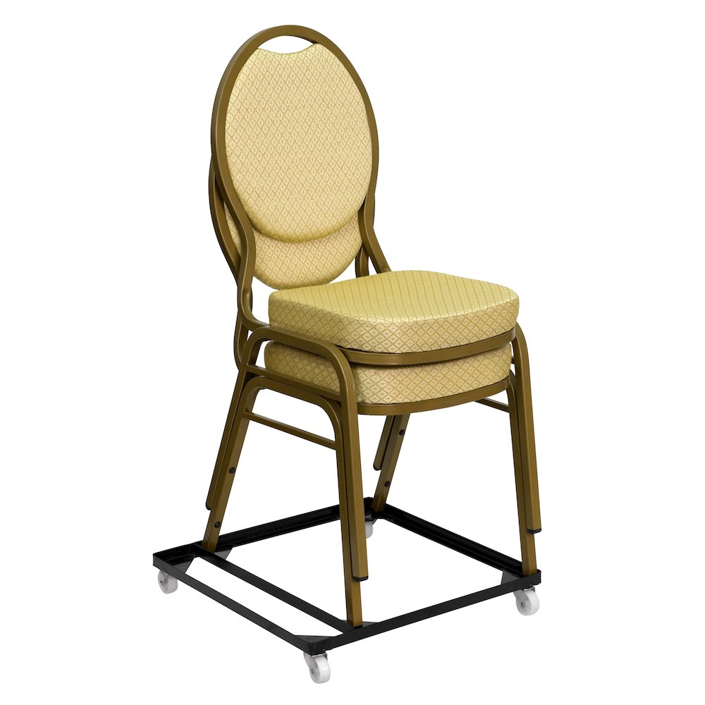 Steel Stack Chair and Church Chair Dolly. Picture 1