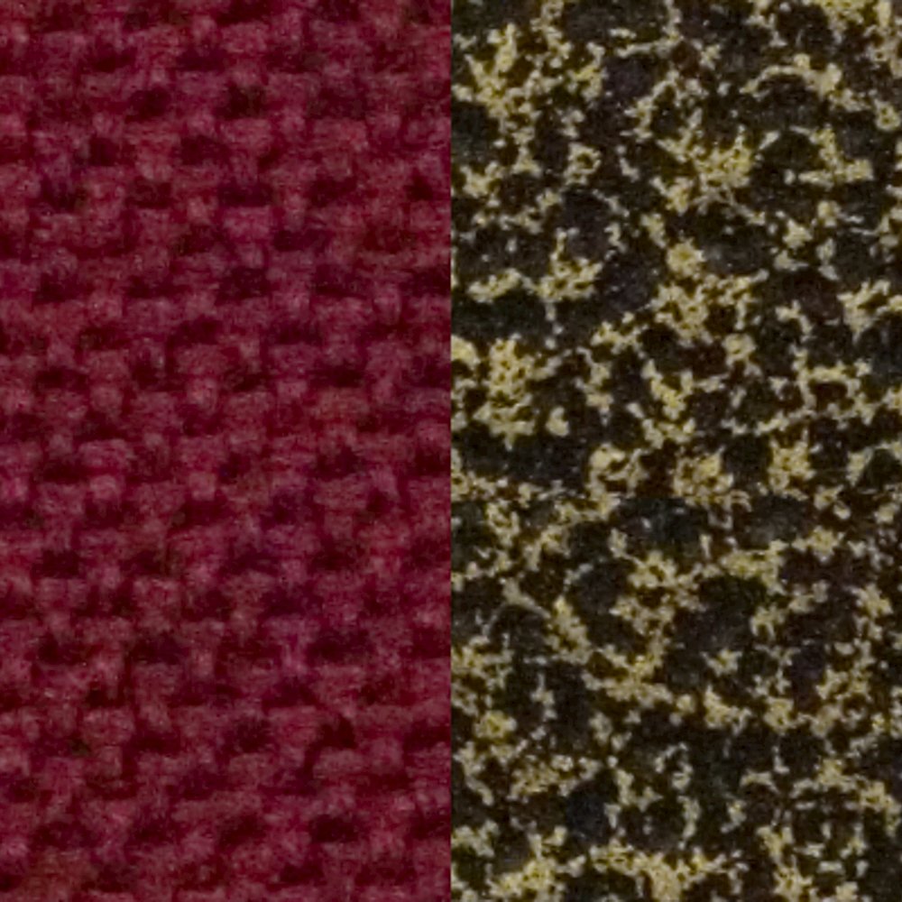 Trapezoidal Back Stacking Banquet Chair in Burgundy Fabric - Gold Vein Frame. Picture 11