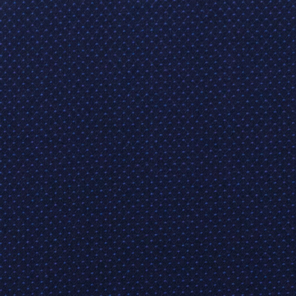 Crown Back Stacking Banquet Chair in Navy Blue Patterned Fabric - Gold Frame. Picture 14