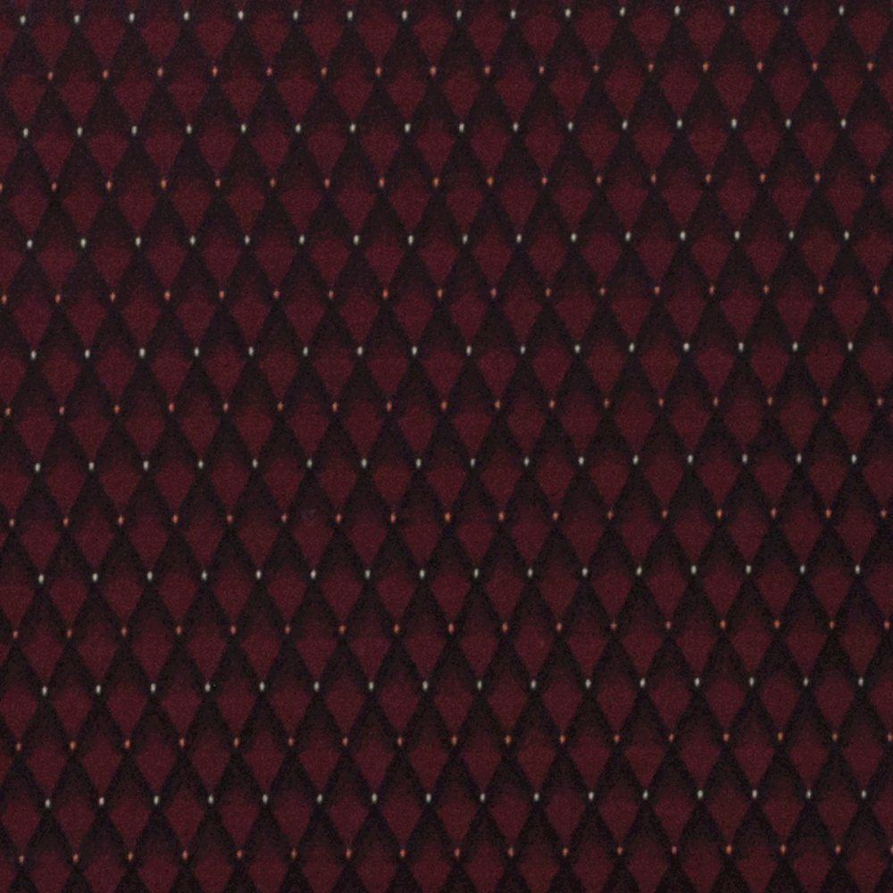 Crown Back Stacking Banquet Chair in Burgundy Patterned Fabric - Gold Frame. Picture 13