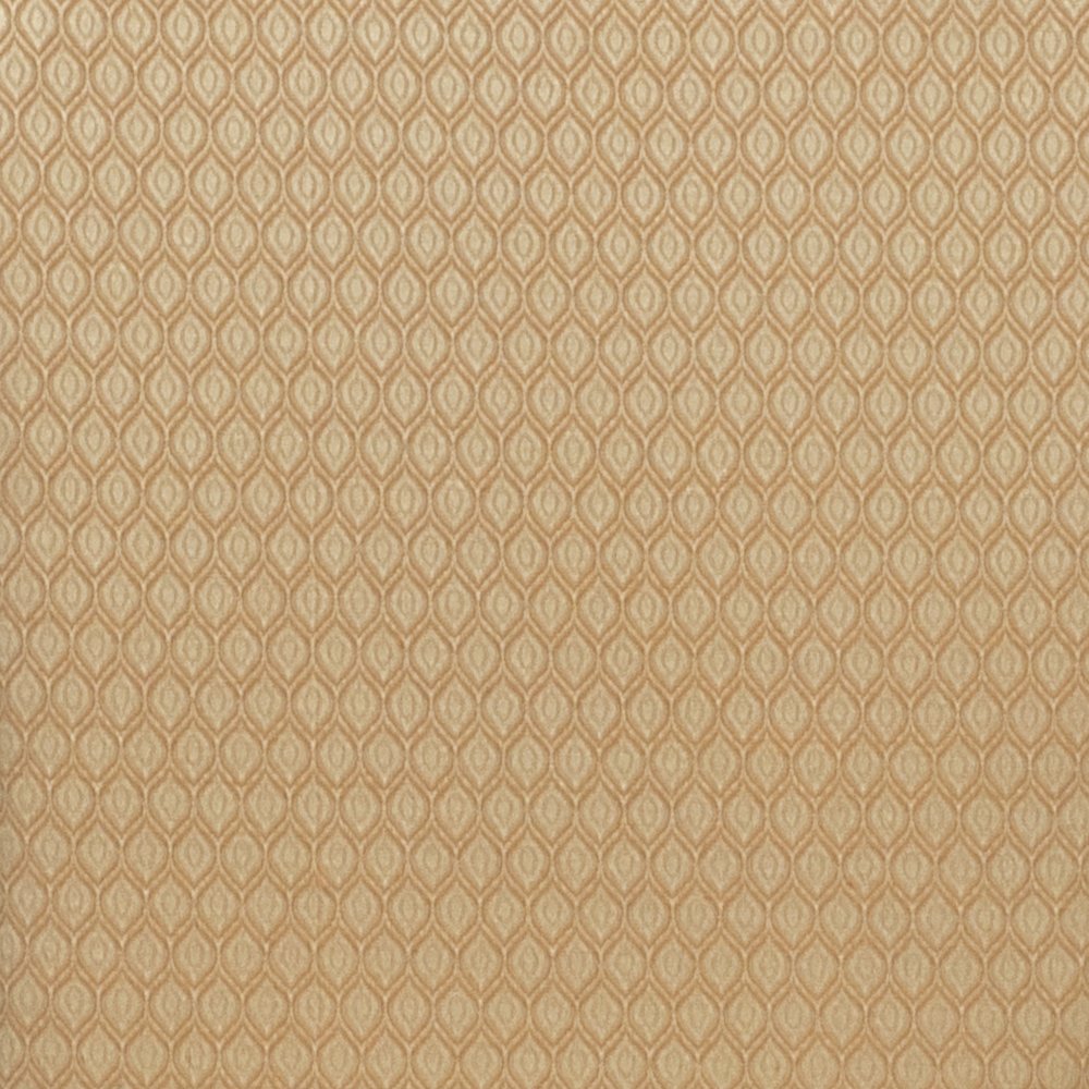 Crown Back Stacking Banquet Chair in Beige Patterned Fabric - Gold Frame. Picture 14