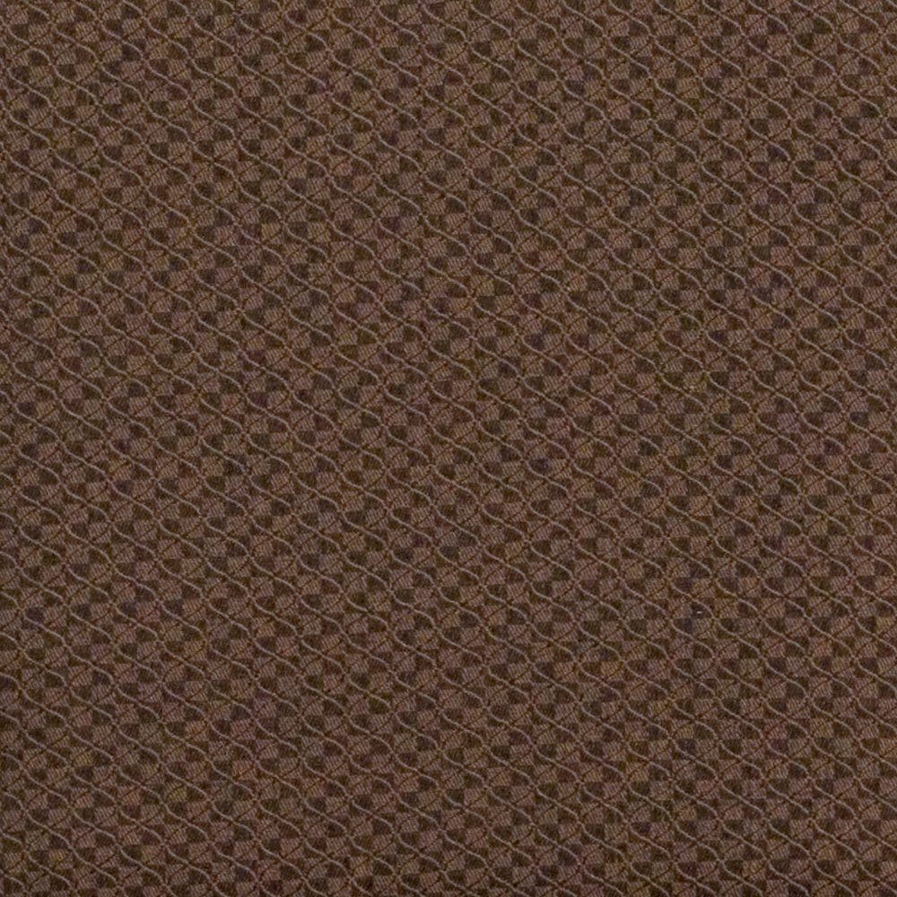 Crown Back Stacking Banquet Chair in Brown Patterned Fabric - Copper Vein Frame. Picture 11